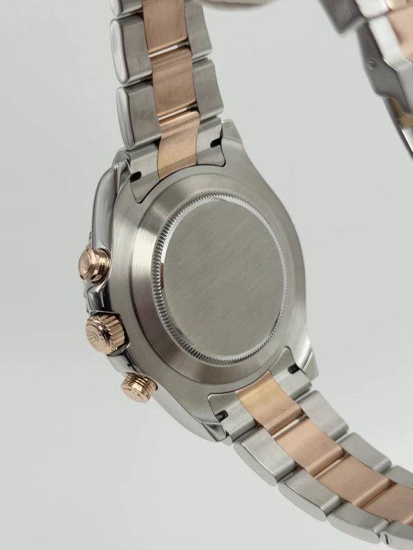 Rolex II 44mm Steel and Everose Gold 116681 White 5
