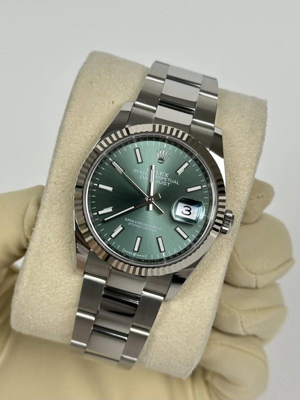 Rolex 36mm Steel and White Gold 126234-0052 3