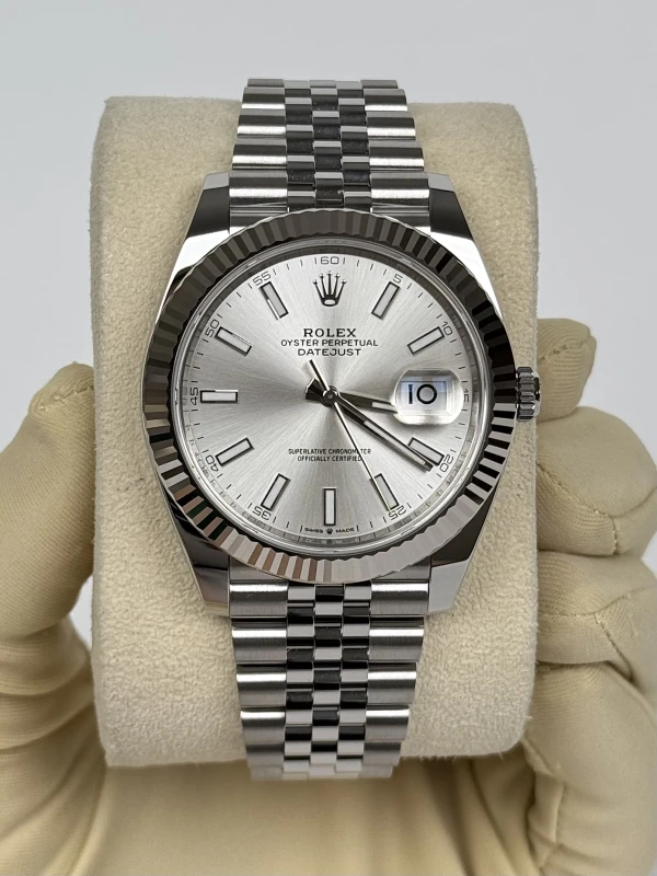 Rolex 41 mm, steel and white gold 126334-0004 2