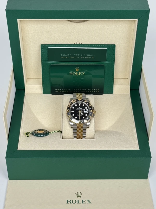 Rolex GMT Master II 40mm Steel and Yellow Gold 126713grnr-0001 5