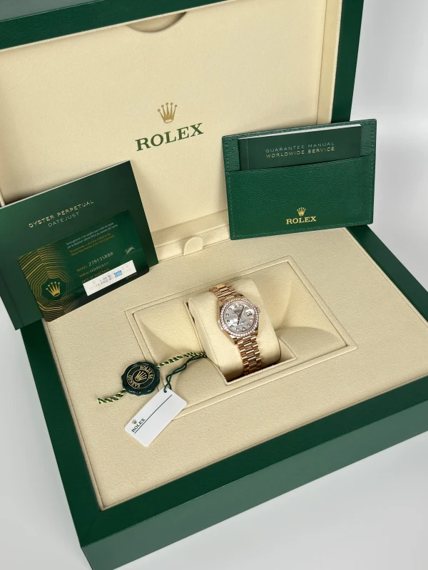 Rolex 28 mm Everose Gold  279135rbr-0010 8