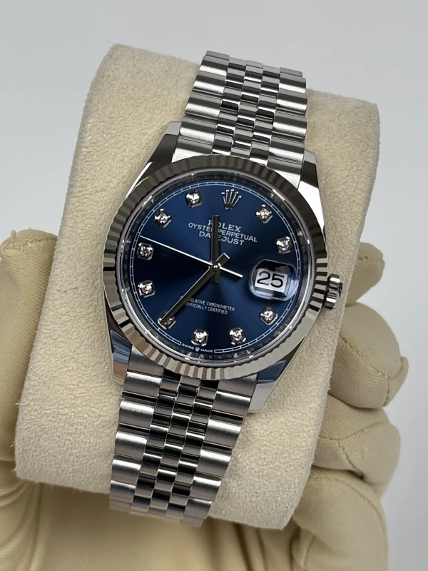 Rolex 36mm Steel and White Gold 126234-0037 4
