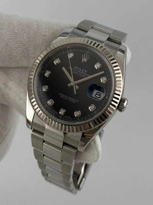 Rolex 41mm Steel and White Gold 126334-0011 4
