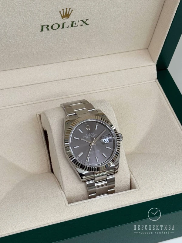 Rolex 41mm Steel and White Gold 126334-0013 3
