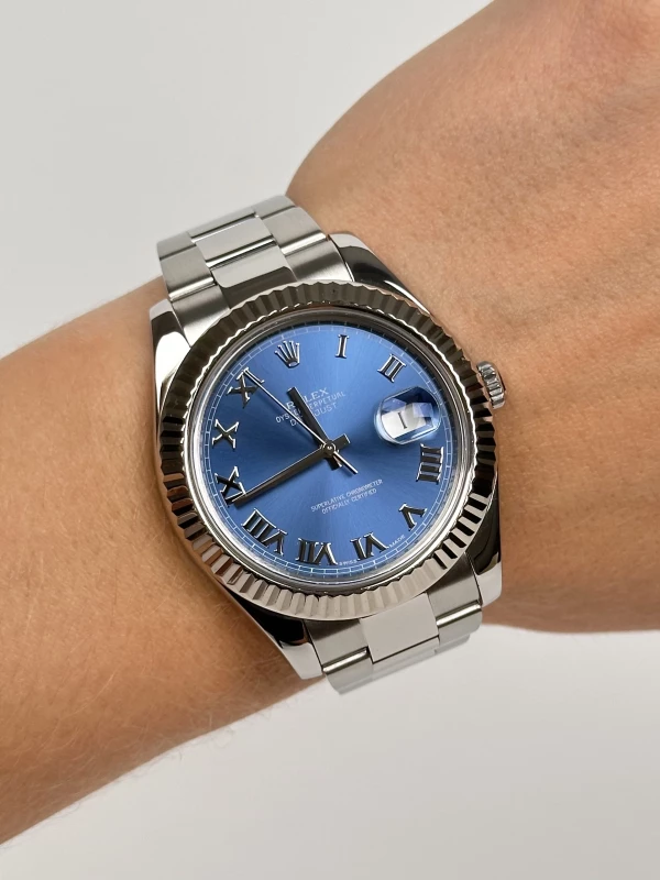 Rolex Steel and White Gold 116334-0004 8