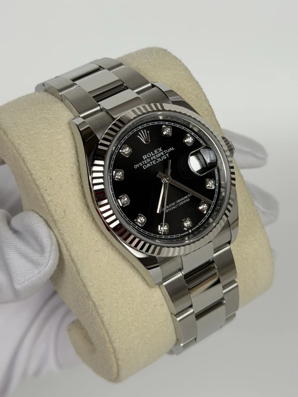 Rolex 36mm Steel and White Gold 126234-0028 2