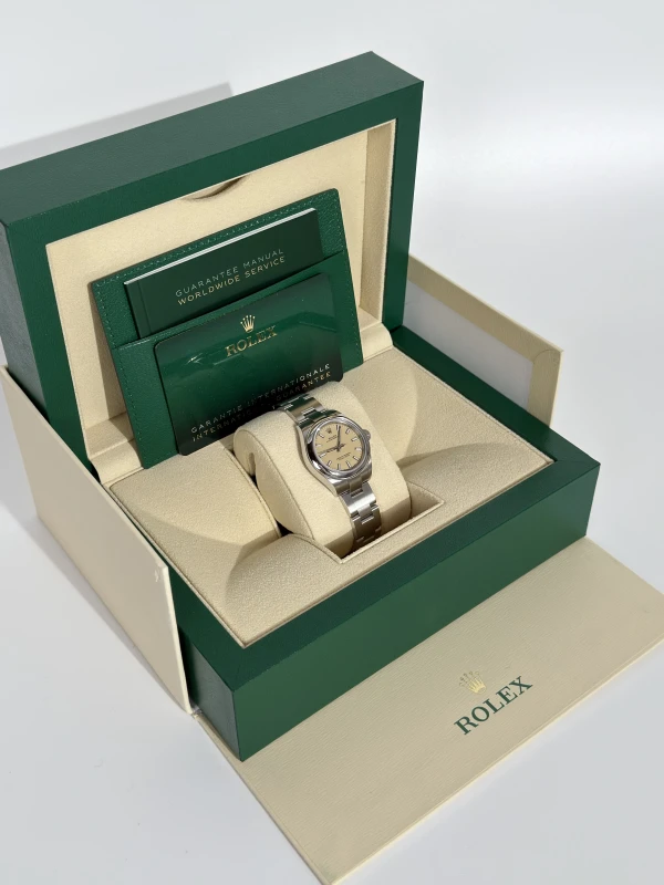 Rolex 28 mm, Oystersteel 276200-0007 5