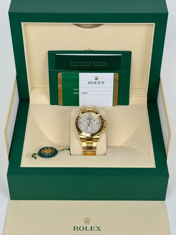 Rolex Cosmograph 40mm Yellow Gold 116508-0007 5