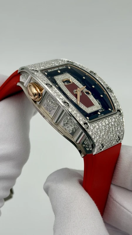 Richard Mille RM037 White Gold with Diamond Case RM 037 WG 5