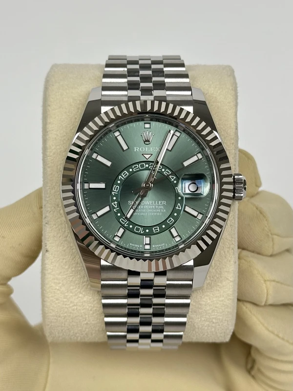 Rolex 42mm Steel and White Gold 336934-0002 2