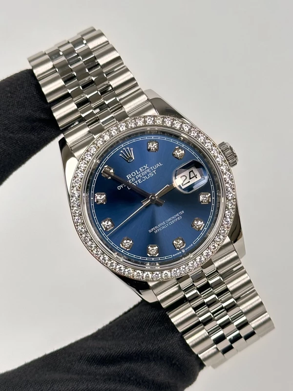 Rolex 36mm Steel and White Gold 126284rbr-0029 2