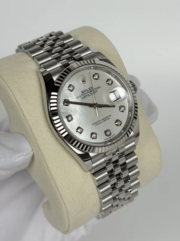 Rolex 36mm Steel and White Gold 126234-0019 2