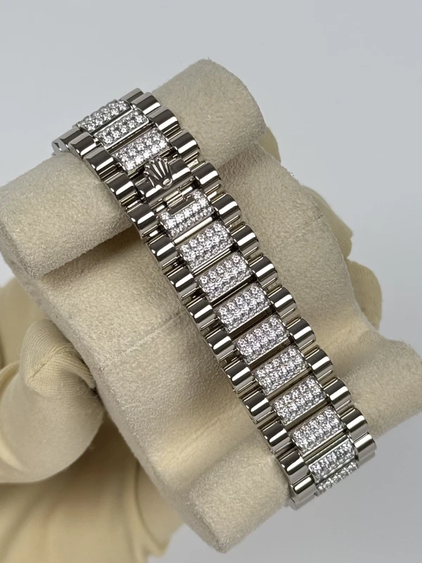 Rolex 36mm White Gold 128349RBR 5