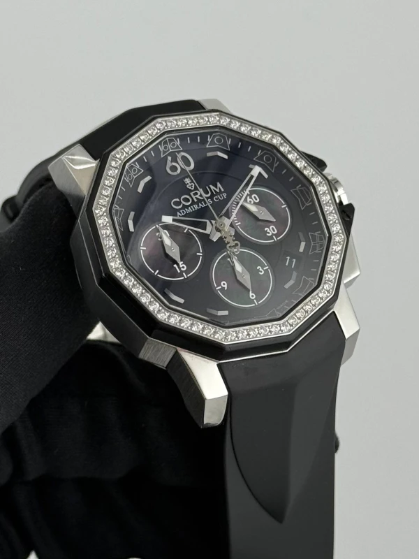 Corum Ladies Challenger 40 Chrono Diamonds 984.970.47/F371 PN34 4