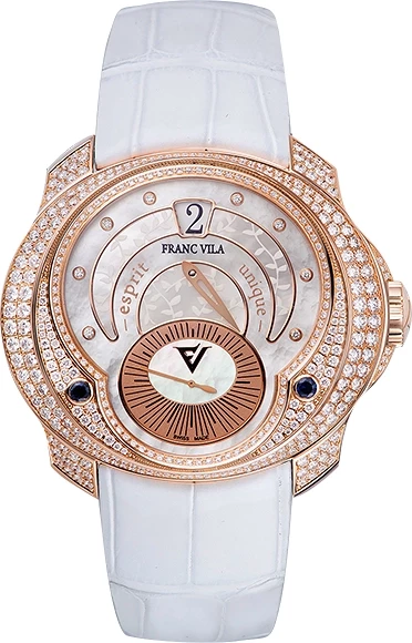Franc Vila Tribute Jumping Hours Automatique Ivy Edition with Diamonds