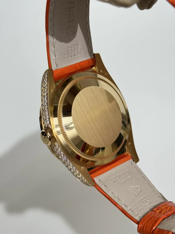 Rolex 36mm White Gold 128158RBR-0002 7