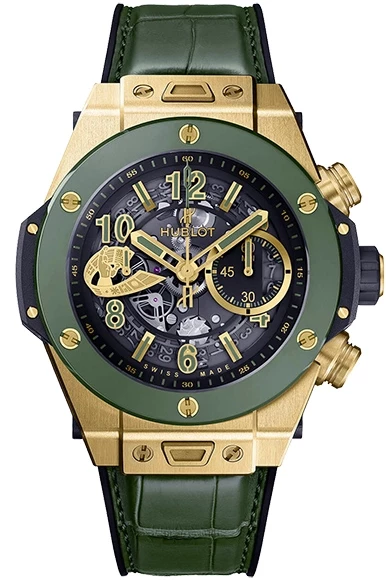 Hublot Unico 45 mm WBC Green Ceramic  411.VG.1189.LR.WBC19 изображение - 1