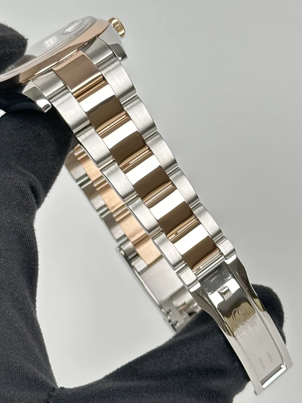 Rolex 36 mm, steel and Everose gold 116201-0084 6