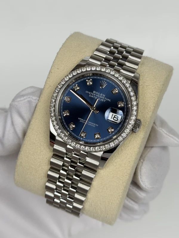 Rolex 36mm Steel and White Gold 126284rbr-0029 3