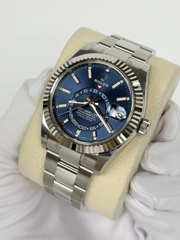 Rolex 42mm Steel and White Gold 326934-0003 3