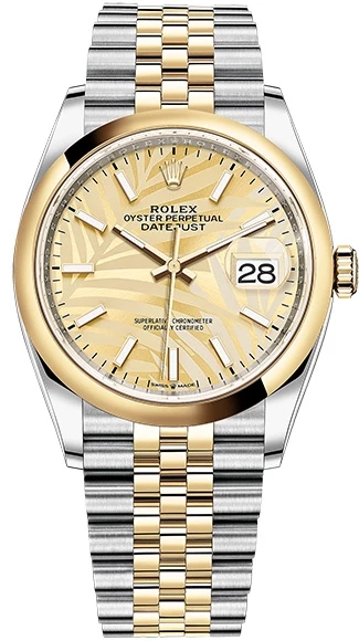 Rolex 36 mm, Oystersteel and yellow gold 126203-0037 изображение - 1