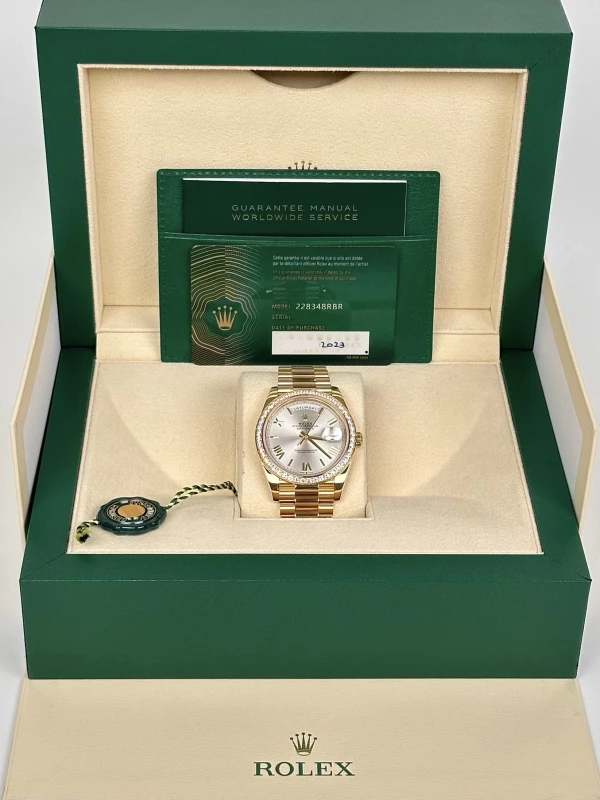 Rolex 40 MM, YELLOW GOLD AND DIAMOND 228348RBR-0007 5