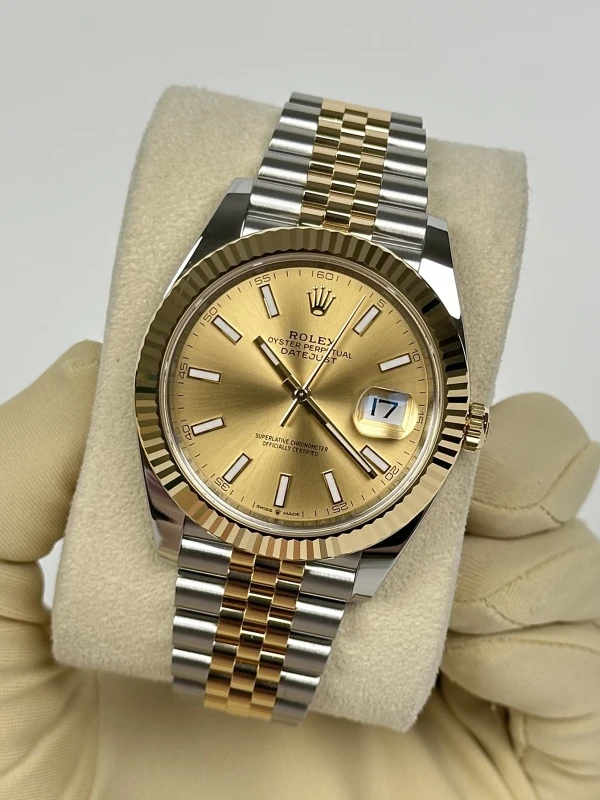 Rolex 41mm Steel and Yellow Gold   126333-0010 4