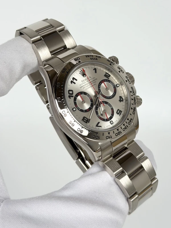 Rolex COSMOGRAPH 40mm White Gold 116509 Silver 2