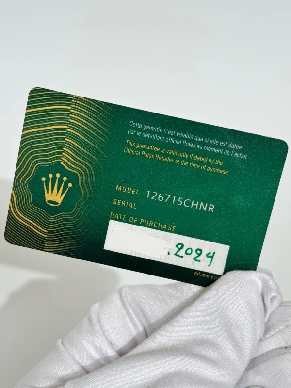 Rolex 40 mm, Everose gold 126715CHNR-0001 7