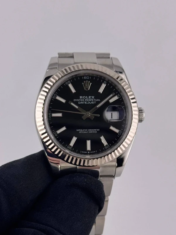 Rolex 41 mm, steel and white gold 126334-0017 2