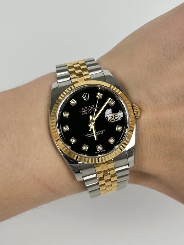 Rolex 36mm Steel and Yellow Gold 116233-0158 5