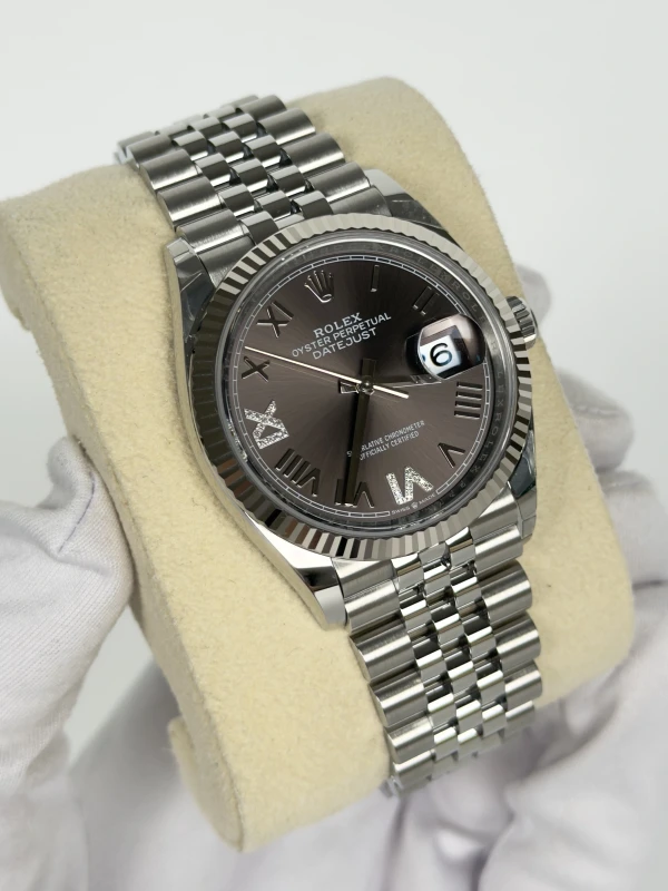 Rolex 36mm Steel and White Gold 126234-0071 2
