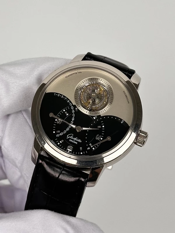Glashutte Original Tourbillon XL White Gold 41.03.04.04.04 4