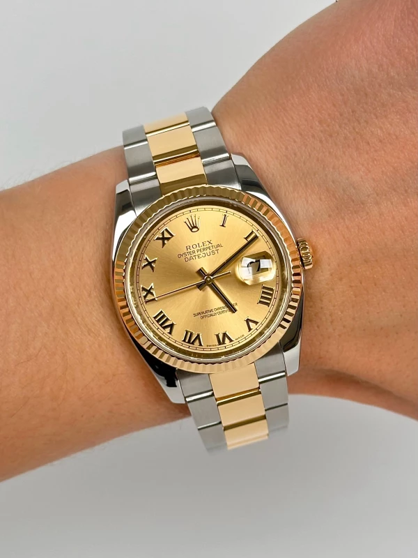Rolex 36mm Steel and Yellow Gold 116233 chro 8