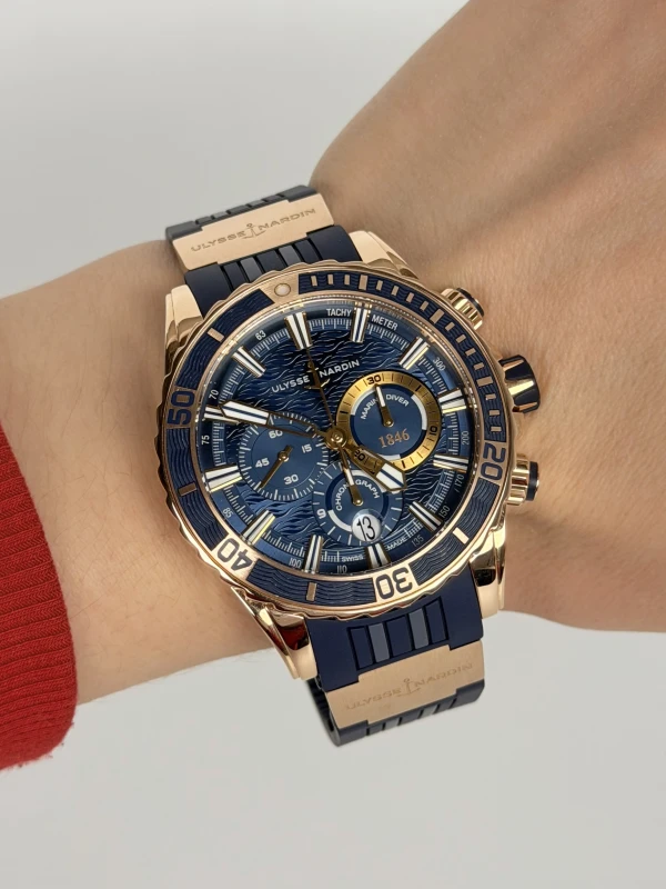 Ulysse Nardin Chronograph 44 mm 1502-151-3/93 6