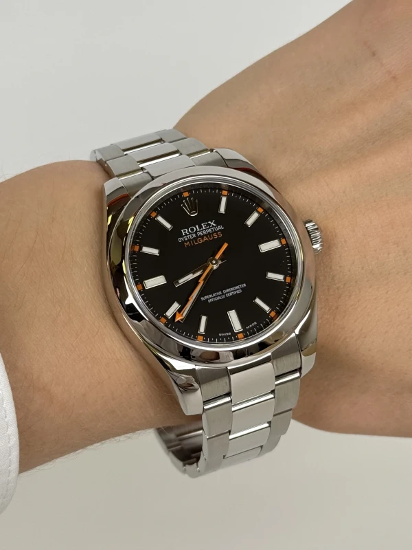 Rolex 40mm Stee 116400-Black 7