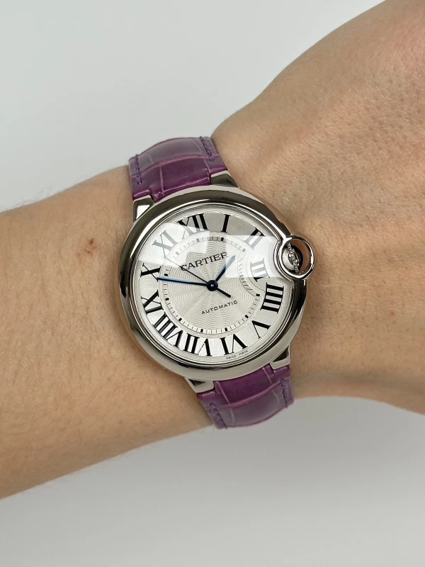 Cartier Medium Automatic White Gold W6900556 9