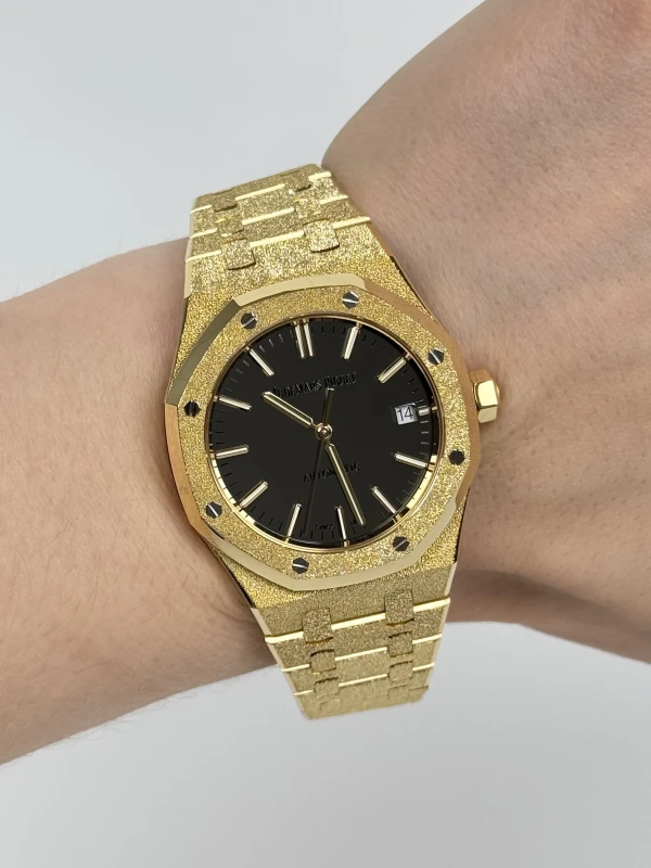 Audemars Piguet Frosted Gold Carolina Bucci 15454BA.GG.1259BA.02 8