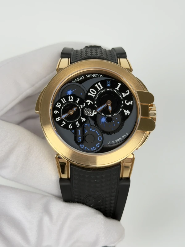 Harry Winston Dual Time Rose Gold OCEATZ44RR005 2