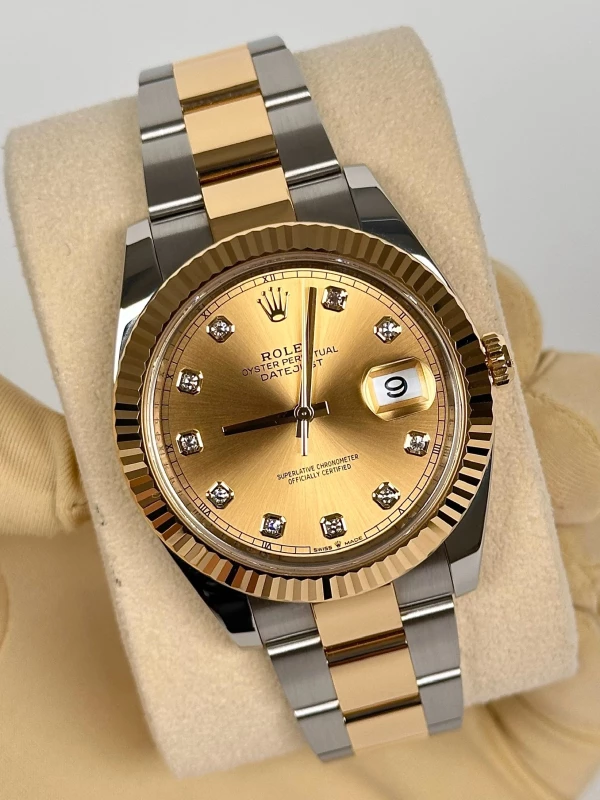 Rolex 41mm Steel and Yellow Gold 126333-0011 3