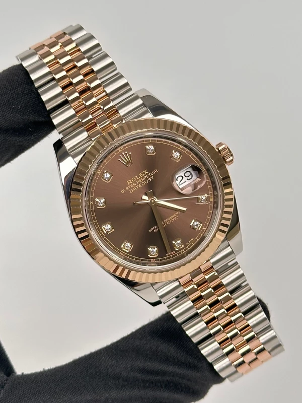 Rolex Datejust 41mm Steel and Everose Gold  126331-0004 2