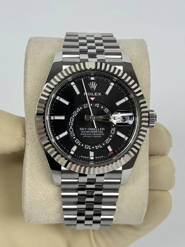 Rolex 42mm Steel and White Gold 336934-0008 2