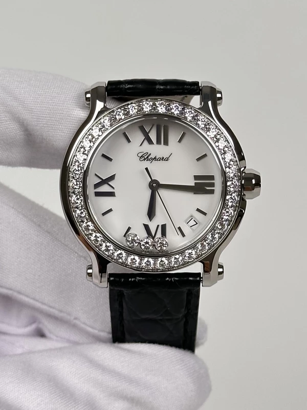 Chopard Round 36mm 3 Diamonds  278475-3016 2