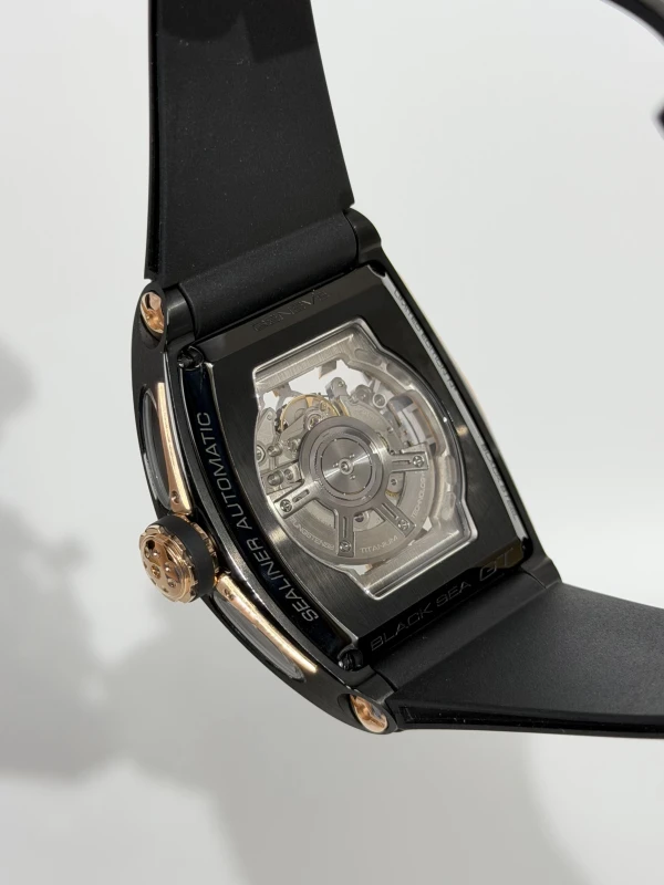 Cvstos CHALLENGE SEA-LINER BLACK STEEL Sea-Liner GMT Blacksea 7