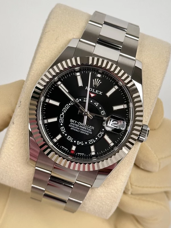 Rolex 42 mm, steel and white gold 326934-0005 4