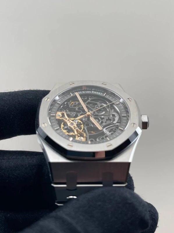 Audemars Piguet Double Balance Wheel Openworked  15407ST.OO.1220ST.01 5