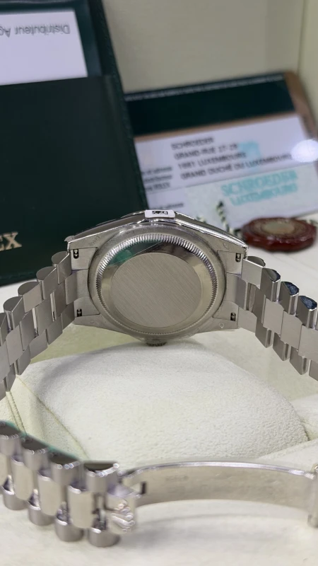 Rolex 36mm Platinum 118206 sdp 6