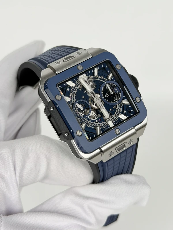 Hublot UNICO TITANIUM BLUE CERAMIC 821.NL.5170.RX 3