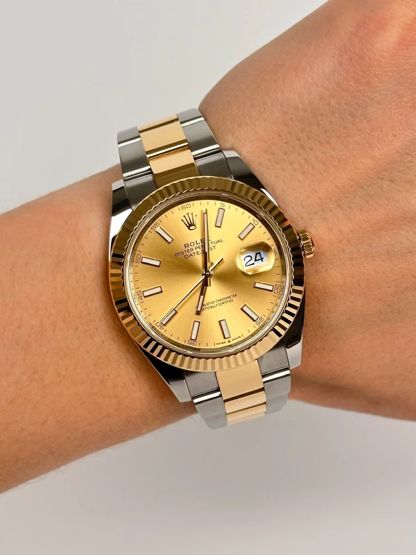 Rolex 41mm Steel and Yellow Gold 126333-0009 8