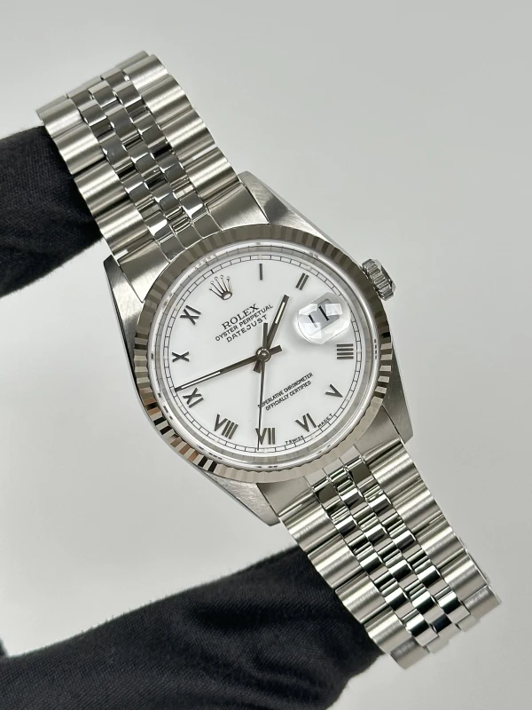 Rolex White Roman 16234 2